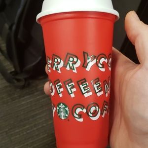 Starbucks holiday cup
